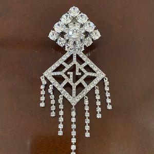 Gucci Crystal Bling Shoe Charm Ornament GG